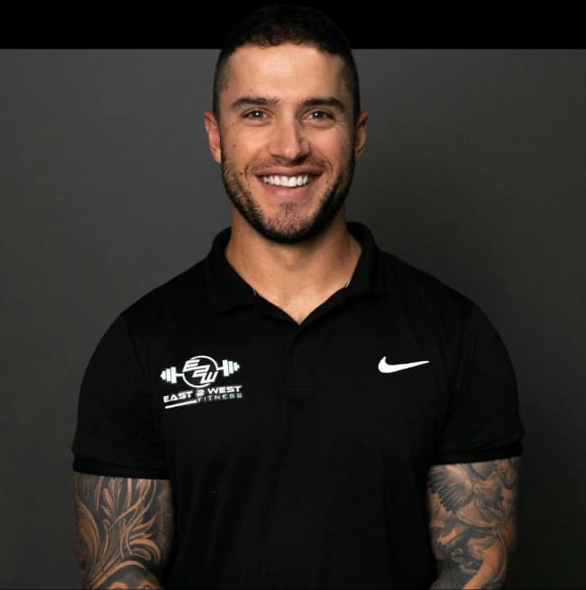 East 2 West Fitness head coach in the studio