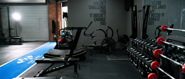 Gym equipment and weights