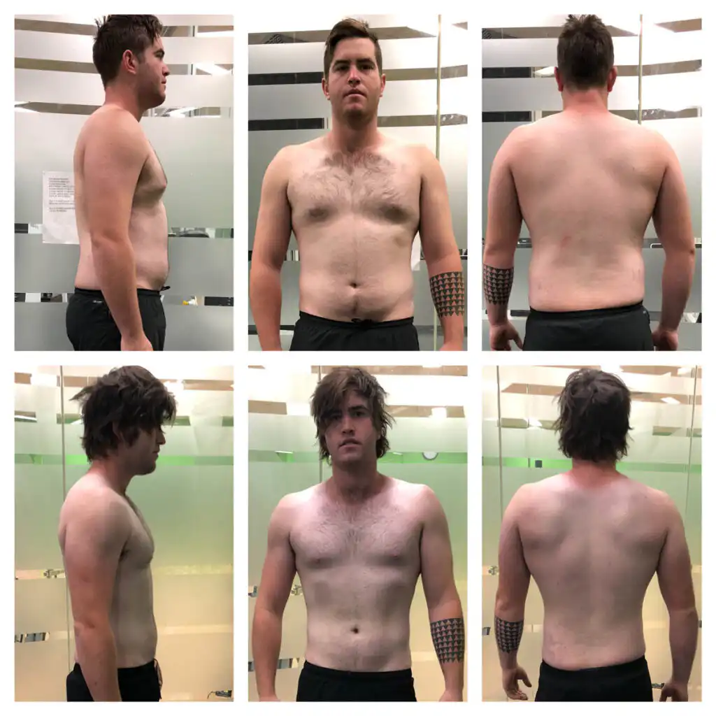Transformation photos: before and after